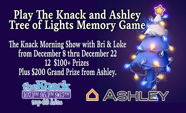 Tree of Lights Memory Game from The Knack 107 and Ashley Furniture